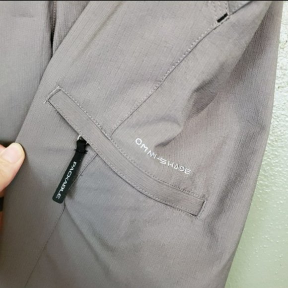 Columbia Titanium Convertible Hiking Capris Sz 6 Omni-Shield Packable Capri Pant - Picture 4 of 4